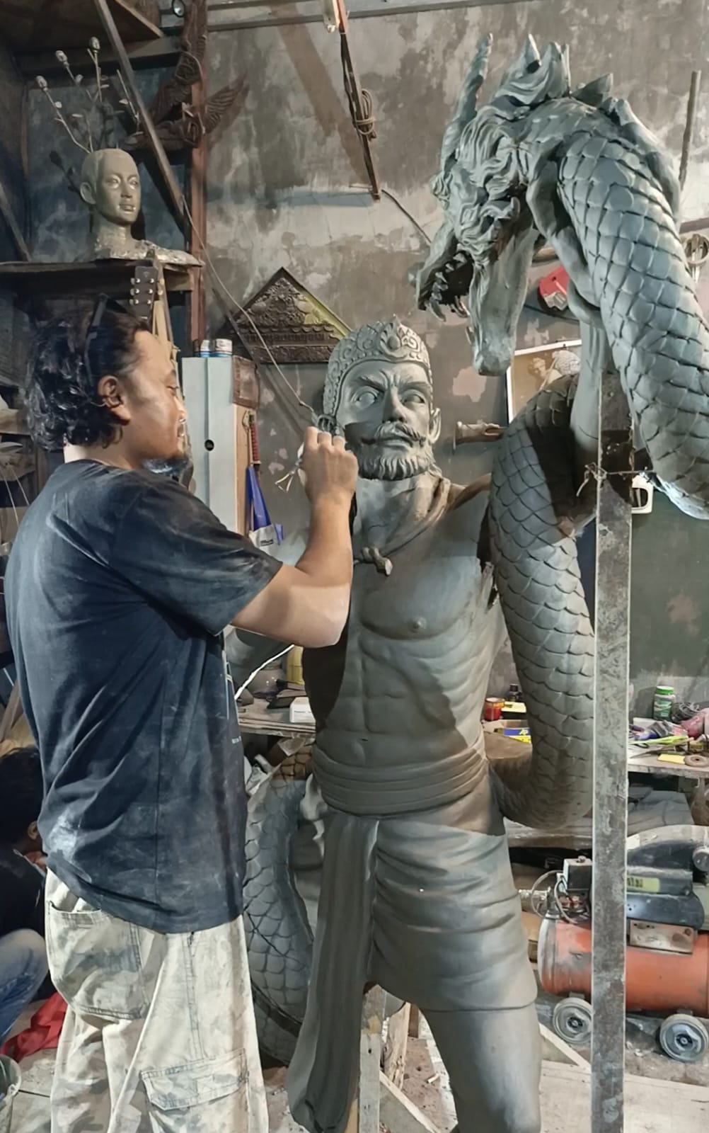 Graveline Studio Patung sebagai Jejak Zaman dan Bahasa Visual